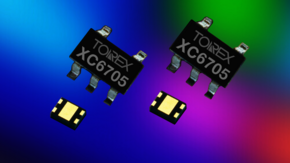 Die LDOs von TOREX bieten sowohl einen niedrigen Ruhestrom (1,2μA) als auch ein gutes PSRR. 