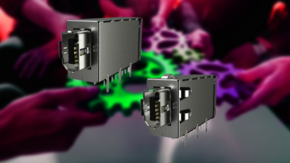 Die Steckverbinder der Serie ix Mag von AMPHENOL COMMUNICATION SOLUTIONS bieten CAT6A-Leistung für Ethernet-Kommunikation mit bis zu 10Gb/s.