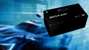RECOM kündigt mit dem RAC15-K/480 und dem RAC25-K/480 zwei neue, kostengünstige PCB-mount AC/DC-Wandler mit einer Leistung von 15W und 25W an. 