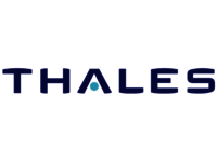 The THALES company logo.