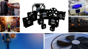 STK Axiallüfter bestechen dank ihrer schaufelförmigen Propeller durch hohen statischen Druck und maximalen Luftdurchsatz in einer Vielzahl an Baugrößen von 13x13x5mm bis 280x280x80mm.