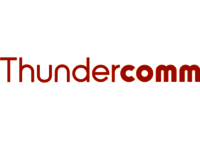 The THUNDERCOMM company logo.
