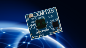Das XM125 Entry+ Modul mit ultraniedrigem Stromverbrauch, hervorragenden Systemkosten und lötbarem Design.