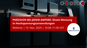 Shunt-Messung in Hochspannungsanwendungen
