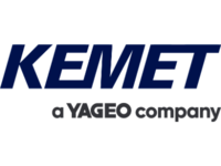The KEMET company logo.