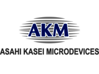  The AKM company logo.